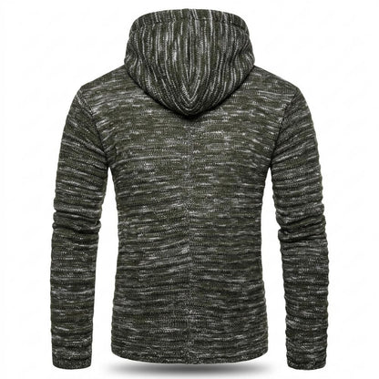 Gentleman Code - Rufil | Melierter Strukturierter Hoodie Herren
