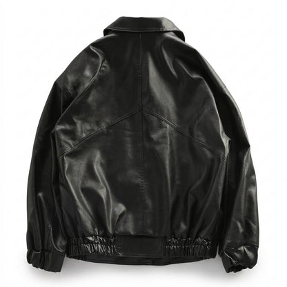 Gentleman Code - Nupuv | Reißverschluss Blouson Lederjacke Unisex