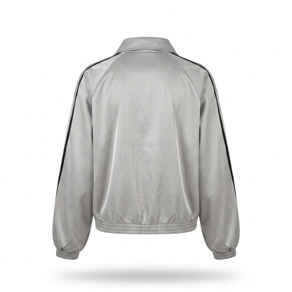 Gentleman Code - Cawel | Kurzgeschnittene Gestreifte Jacke Damen