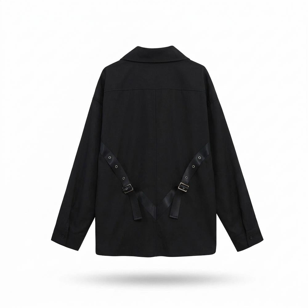 Gentleman Code - Logov | Verziertes Langärmliges Hemd Unisex