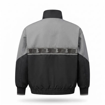 Gentleman Code - Yegik | Zweifarbige Hochgeschlossene Jacke Unisex