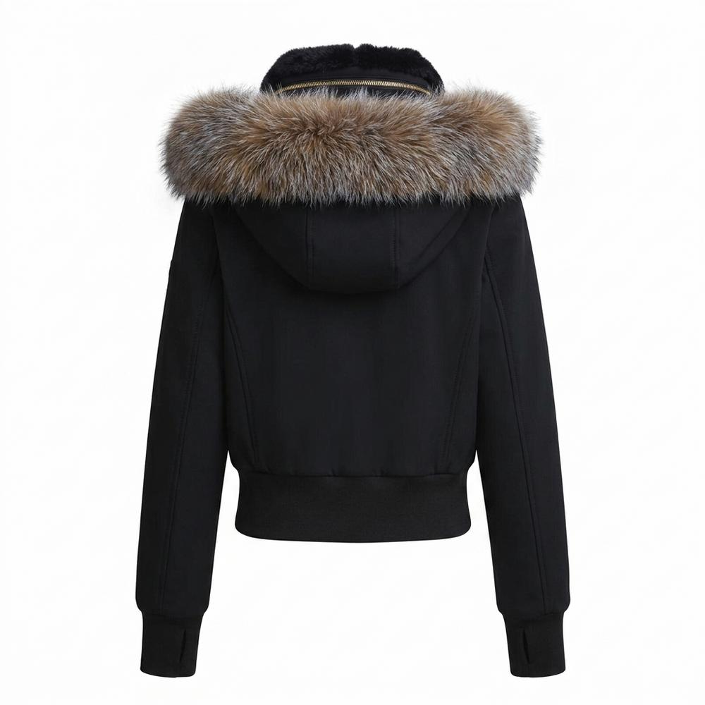 Gentleman Code - Eibov | Fellbesetzt Kurzgeschnitten Jacke Damen