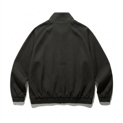 Gentleman Code - Mitod | Gerippte Stehkragen Jacke Unisex