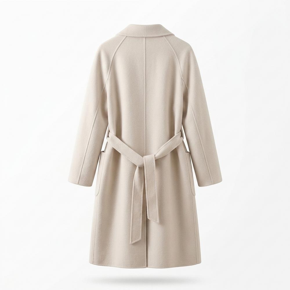 Gentleman Code - Vetit | Locker Geschnittener Zum Binden Mantel Damen