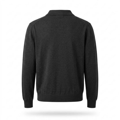 Gentleman Code - Earat | Langärmlig Geknöpft Pullover Herren