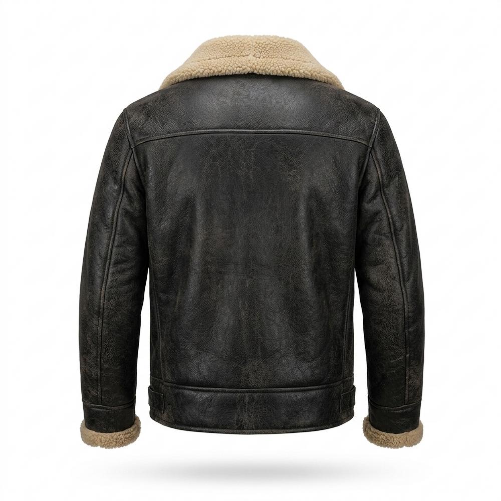 Gentleman Code - Kunon | Gefütterte Langärmlige Wildleder-Jacke Herren