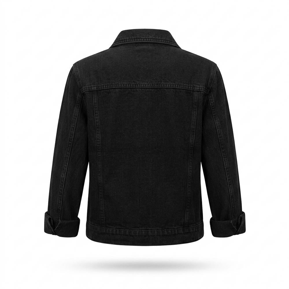Gentleman Code - Tepet | Geknöpfte Jeans Jacke Damen