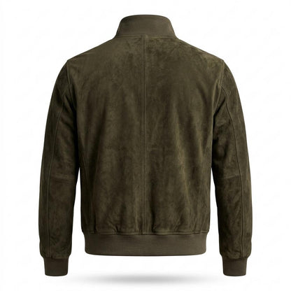Gentleman Code - Zidov | Geknöpft Rauledern Wildleder-Jacke Herren