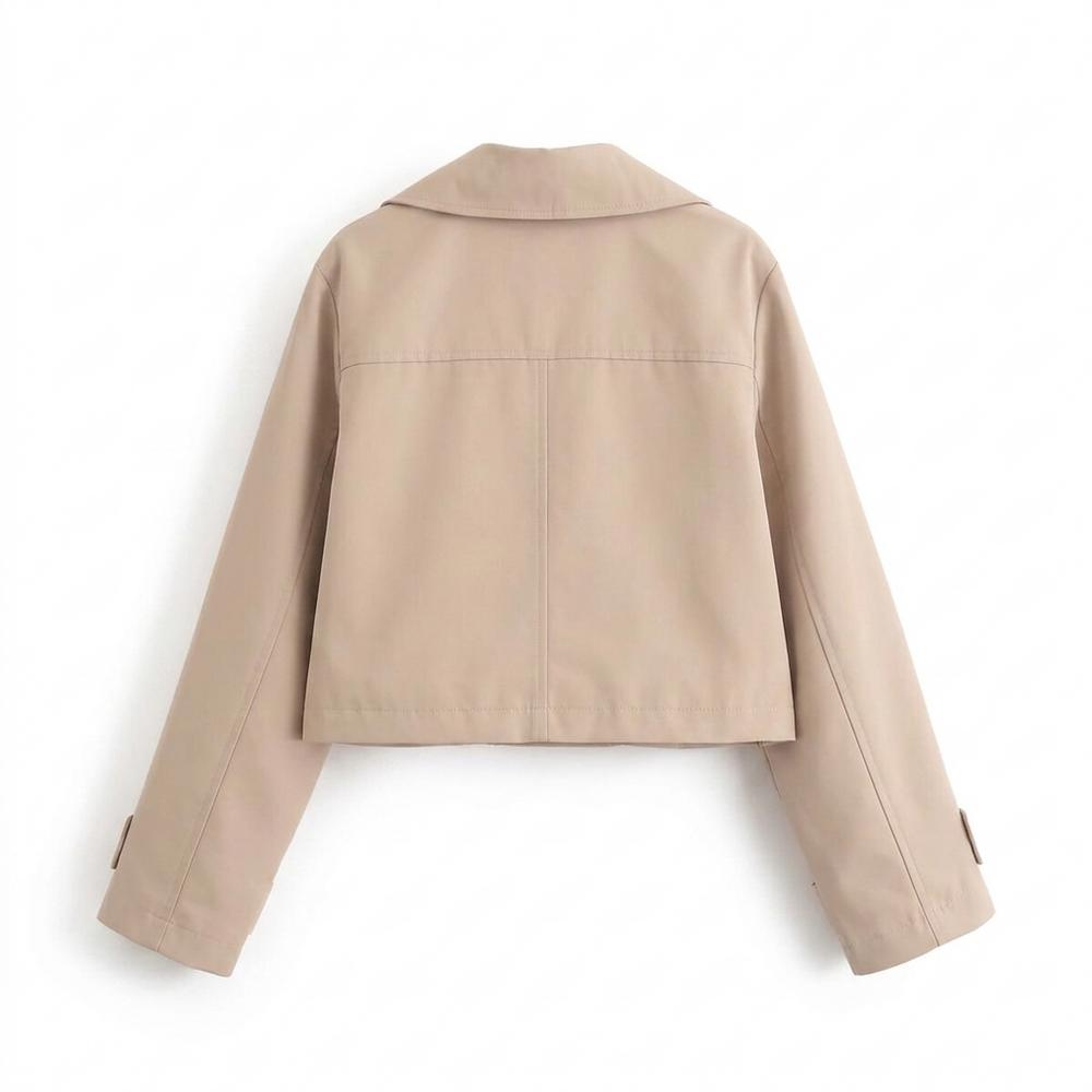 Gentleman Code - Zigak | Doppelreihige Kurze Jacke Damen