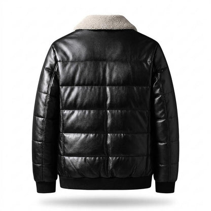 Gentleman Code - Runul | Gesteppt Gefüttert Lederjacke Herren