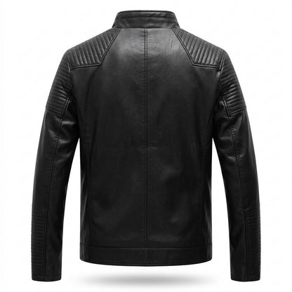 Gentleman Code - Nizes | Gesteppt Gefüttert Lederjacke Herren
