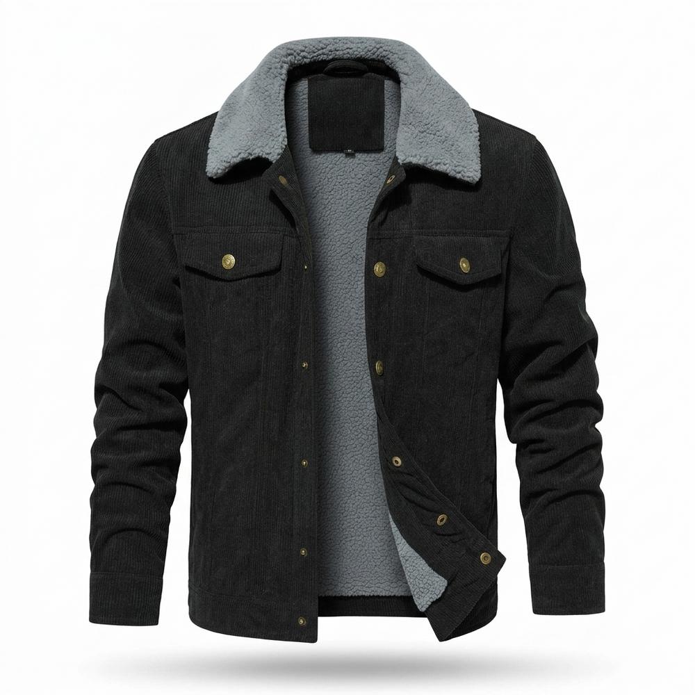 Gentleman Code - Rehek | Gefüttert Cord Jacke Herren