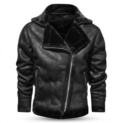 Gentleman Code - Serat | Gefüttert Asymmetrisch Jacke Herren