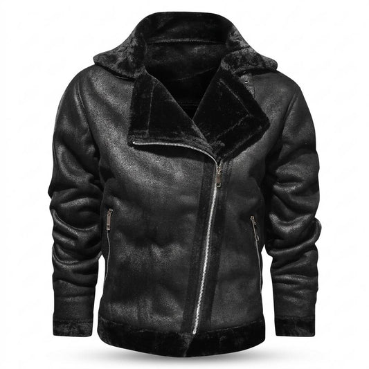 Gentleman Code - Serat | Gefüttert Asymmetrisch Jacke Herren