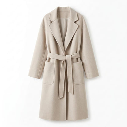 Gentleman Code - Vetit | Locker Geschnittener Zum Binden Mantel Damen