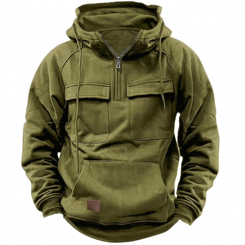 Gentleman Code - Nuvev | Gefütterter Reißverschluss Hoodie Herren