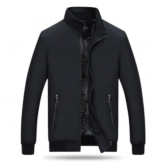Gentleman Code - Vazan | Gefütterte Glatte Jacke Herren