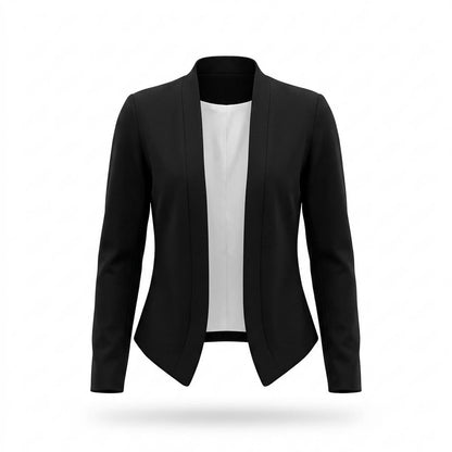 Gentleman Code - Zivit | Verschlussloser Taillierter Sakko Damen