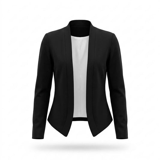 Gentleman Code - Zivit | Verschlussloser Taillierter Sakko Damen