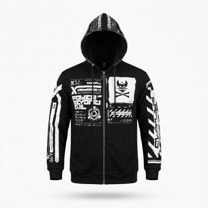 Gentleman Code - Lifuk | Bedruckt Langärmelig Hoodie Unisex