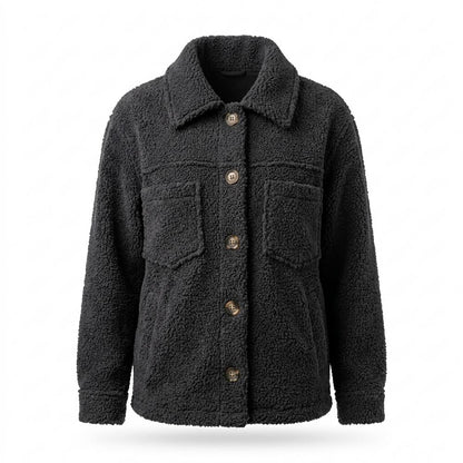 Gentleman Code - Sepir | Strukturiert Geknöpft Jacke Damen