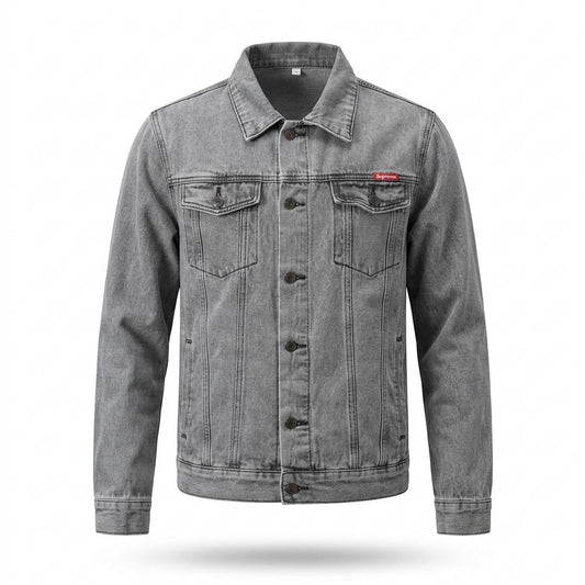 Gentleman Code - Sebun | Gewaschene Jeans Jacke Herren
