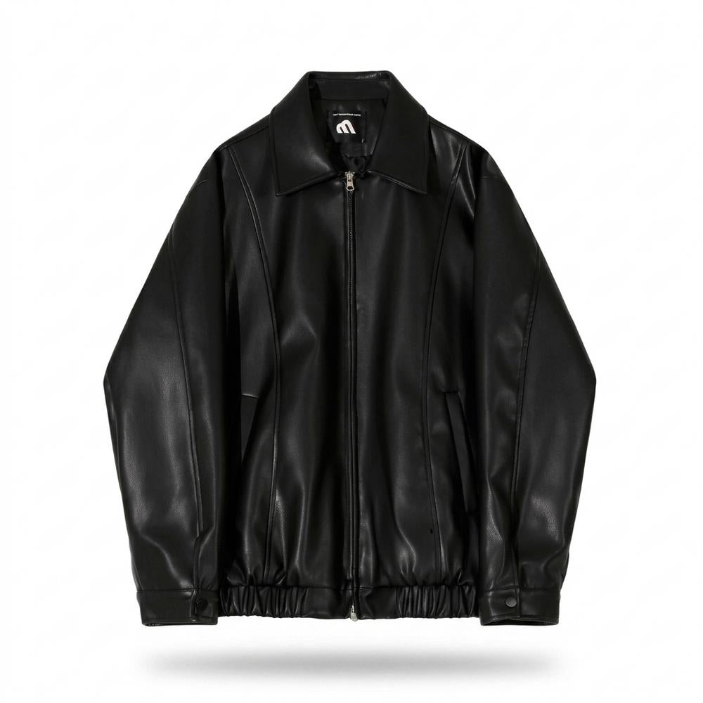 Gentleman Code - Damud | Locker Blousonartige Lederjacke Unisex