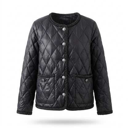Gentleman Code - Vupev | Gesteppt Bortenverziert Jacke Damen