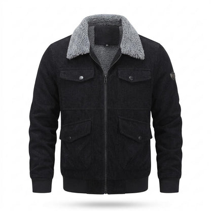 Gentleman Code - Sitat | Gefütterte Gerippte Jacke Herren