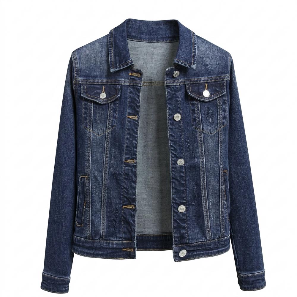 Gentleman Code - Ausek | Gewaschen Geknöpft Jacke Damen