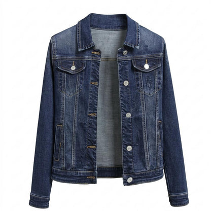 Gentleman Code - Ausek | Gewaschen Geknöpft Jacke Damen