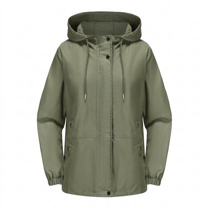 Gentleman Code - Vapad | Kapuzen Geknöpft Jacke Damen