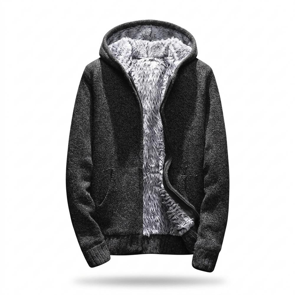 Gentleman Code - Rubuk | Gefüttert Gestrickt Strickjacke Herren