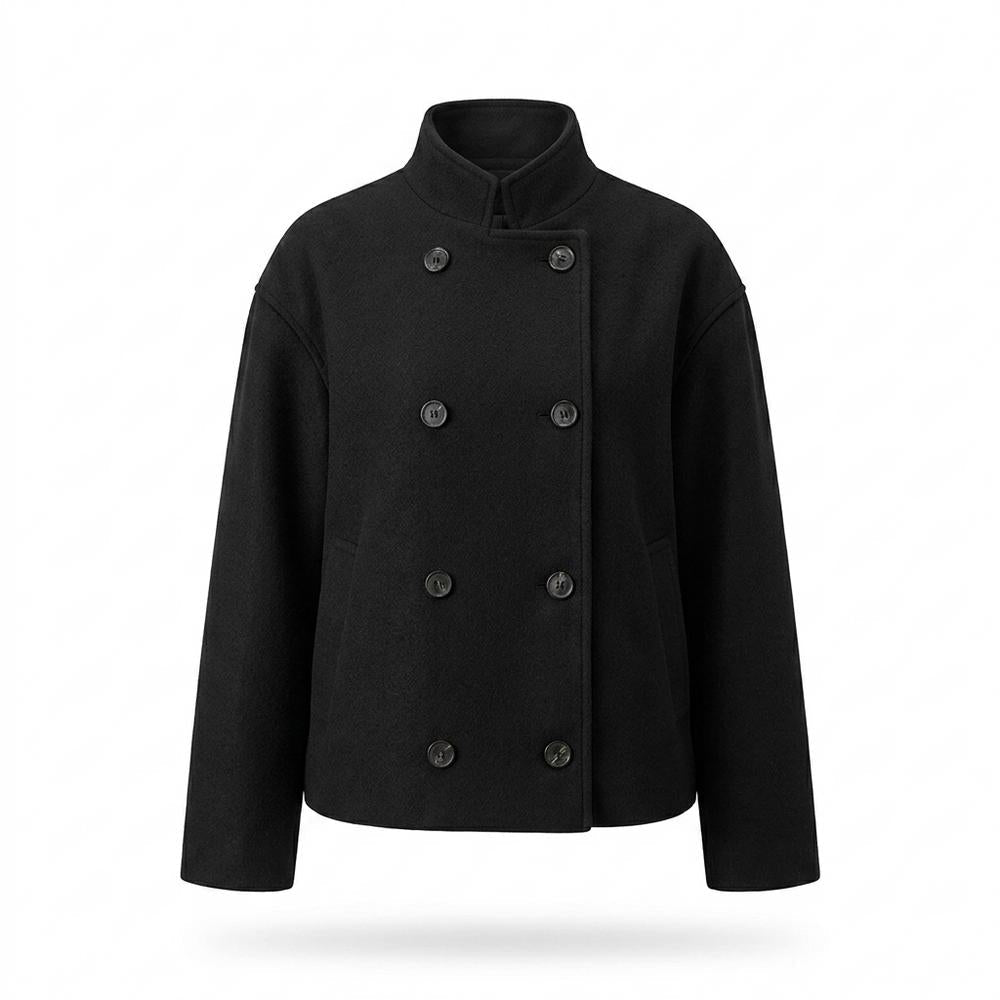 Gentleman Code - Cumuk | Doppelreihige Kastige Jacke Damen