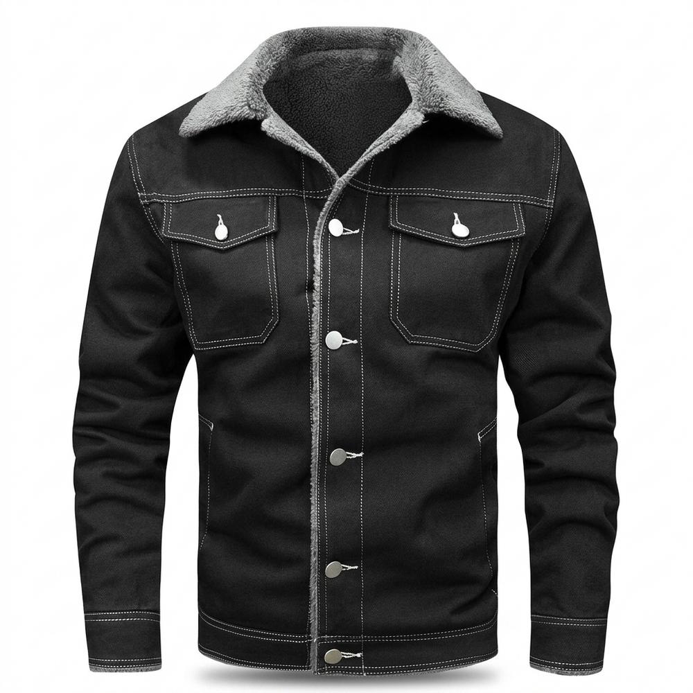 Gentleman Code - Kadan | Gefüttert Geknöpft Jacke Herren