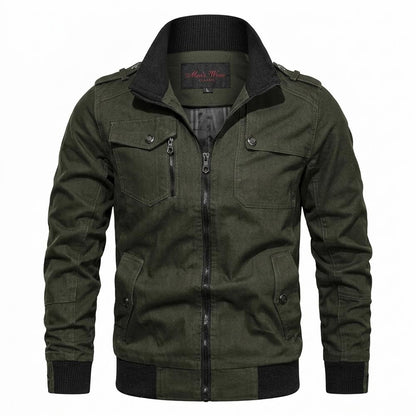 Gentleman Code - Nolis | Gefüttert Hochschließend Jacke Herren