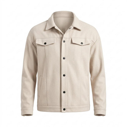 Gentleman Code - Ditut | Strukturierte Hemd Jacke Herren