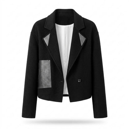 Gentleman Code - Vuwum | Kurzgeschnittener Applizierter Sakko Damen
