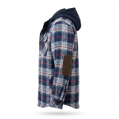 Gentleman Code - Tozen | Gefütterte Karierte Jacke Herren