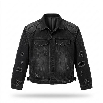 Gentleman Code - Tosir | Used-Look Strukturierte Jacke Unisex