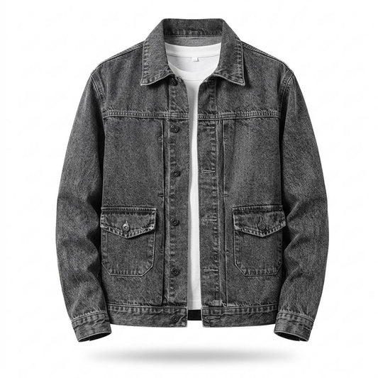 Gentleman Code - Savek | Geknöpft Gewaschen Jacke Herren