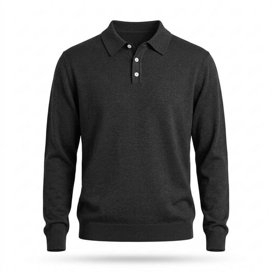 Gentleman Code - Earat | Langärmlig Geknöpft Pullover Herren