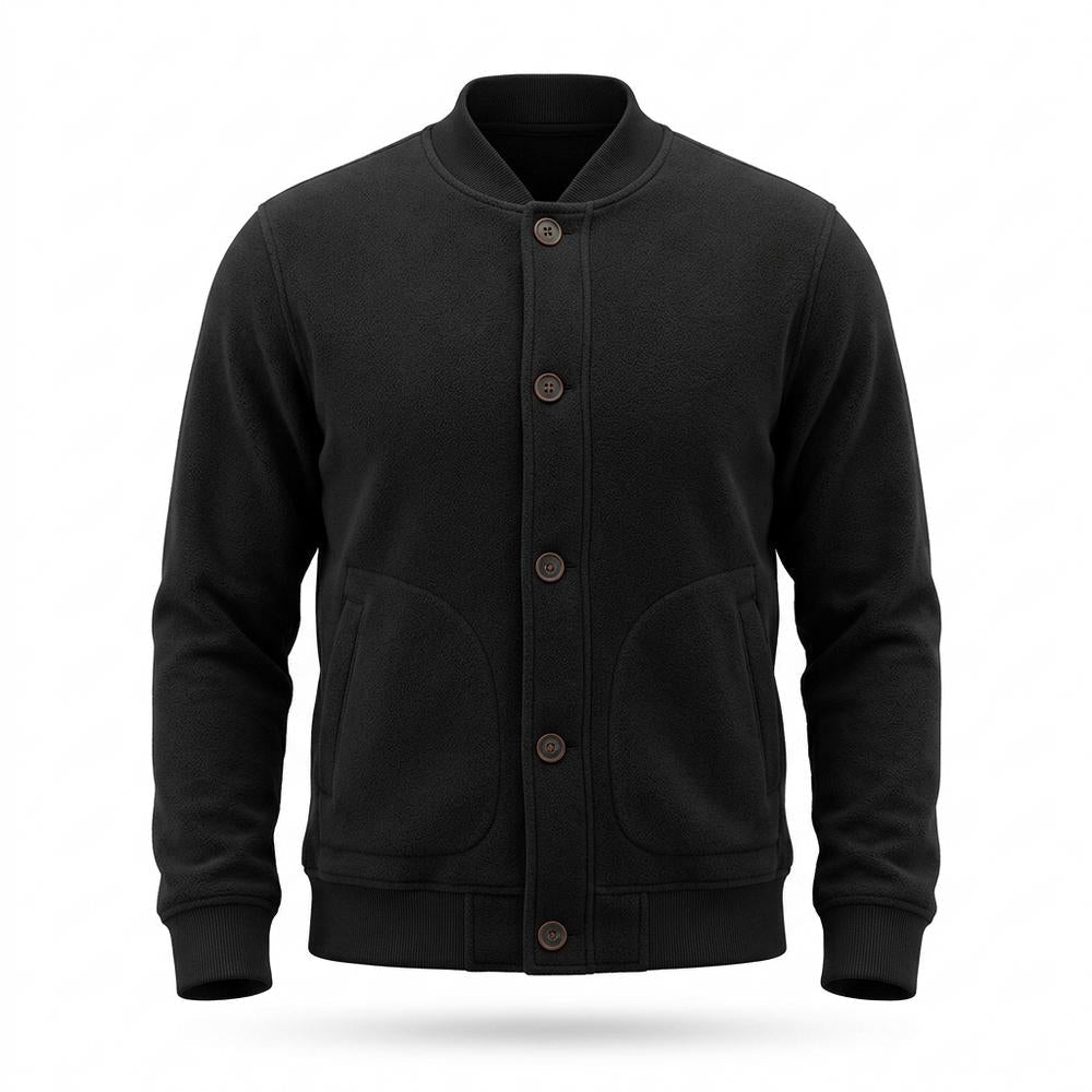 Gentleman Code - Tegam | Geknöpfte Unifarbene Jacke Herren