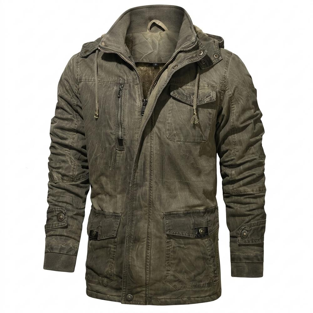 Gentleman Code - Yehud | Gefüttert Gewaschen Jacke Herren