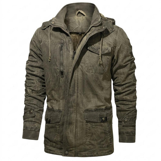 Gentleman Code - Yehud | Gefüttert Gewaschen Jacke Herren