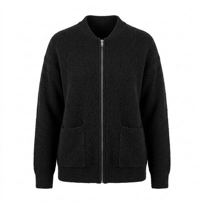 Gentleman Code - Yiled | Grobgestrickt Offen Strickjacke Damen