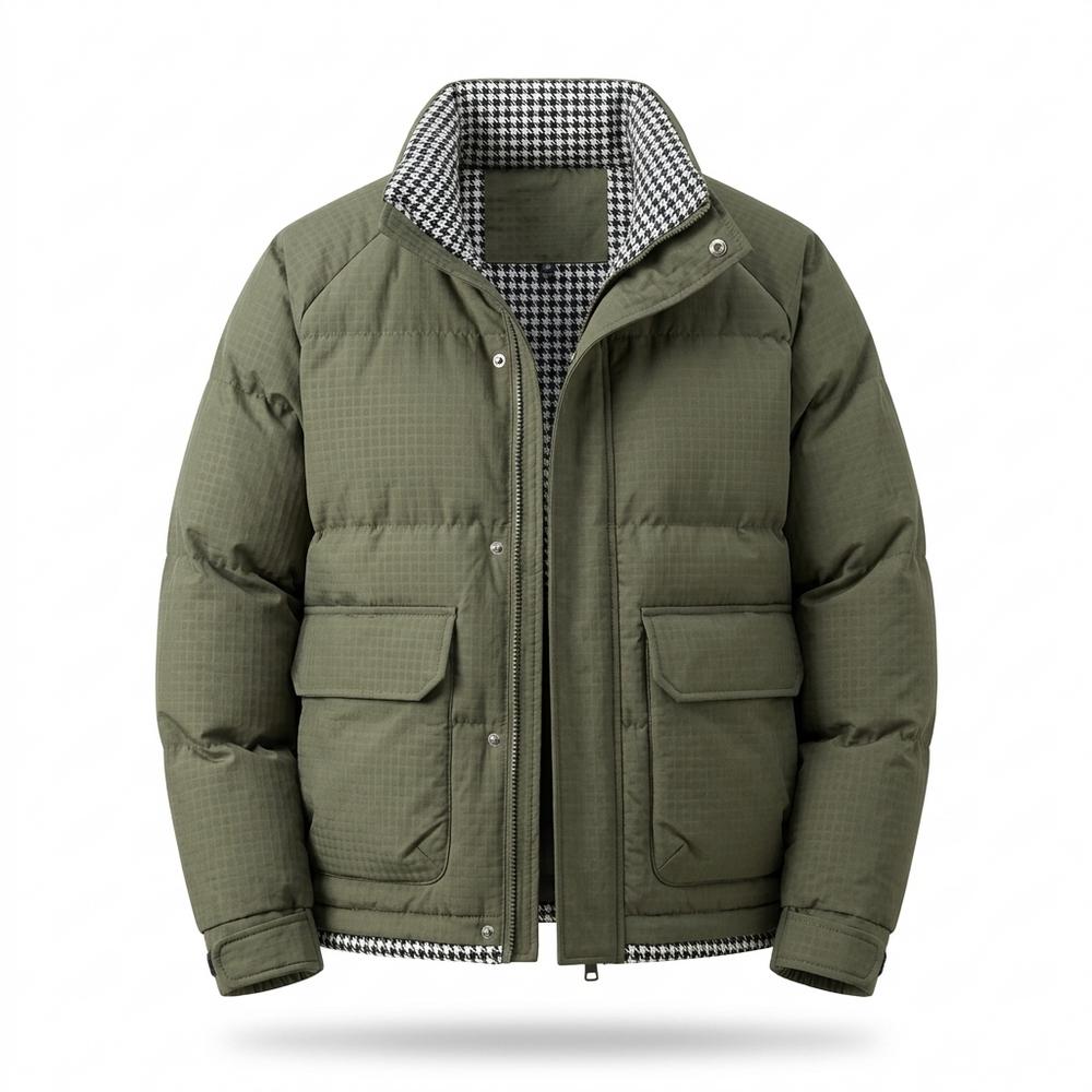 Gentleman Code - Eolul | Wattiert Strukturiert Jacke Herren