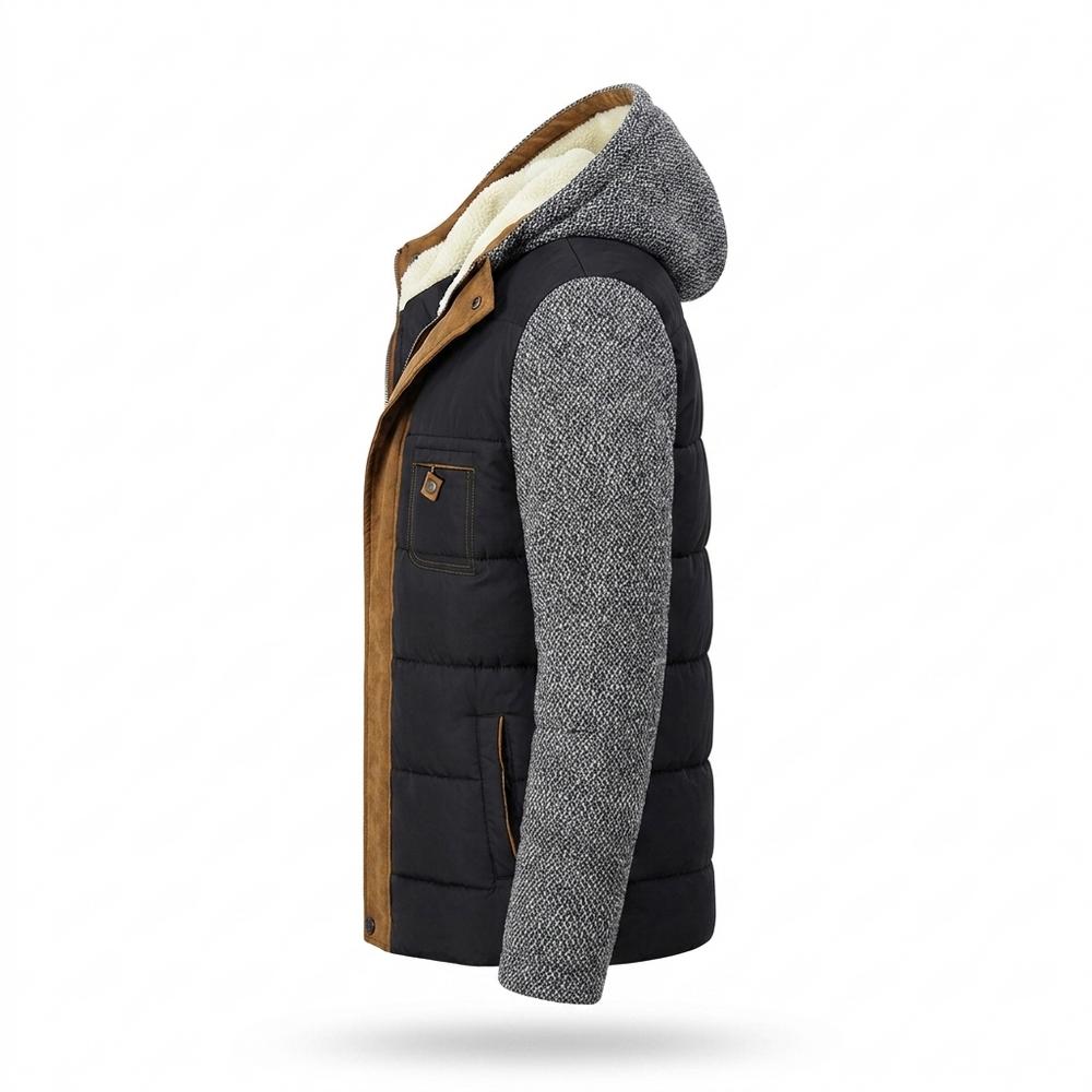 Gentleman Code - Kokim | Gefüttert Strukturiert Jacke Herren