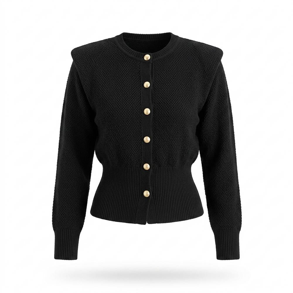 Gentleman Code - Nikom | Strukturiert Tailliert Cardigan Damen