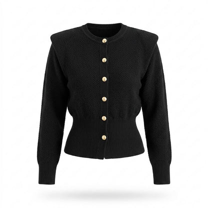 Gentleman Code - Nikom | Strukturiert Tailliert Cardigan Damen